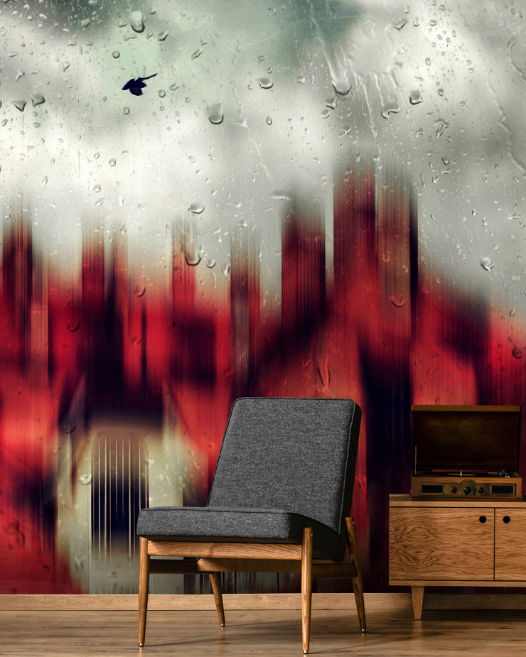 black-and-red-wallpaper-in-lounge