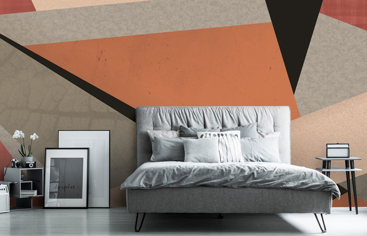 bold-geometric-wallpaper-in-bedroom