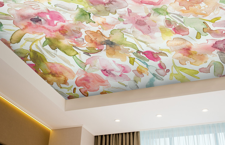 floral-ceiling-wallpaper