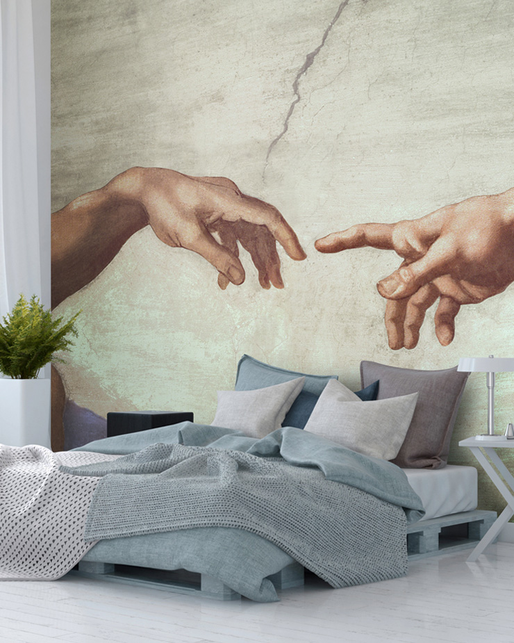 hands-of-god-mural-in-bedroom