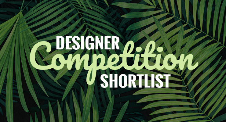 Designer competition shortlist graphic