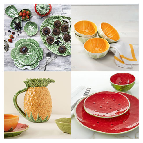 vegetable and fruit pottery from Micucci