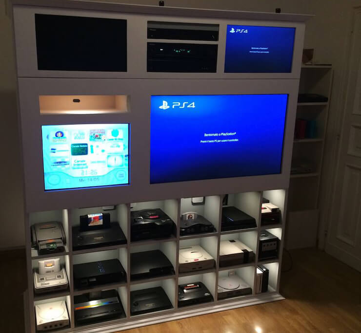 console storage idea