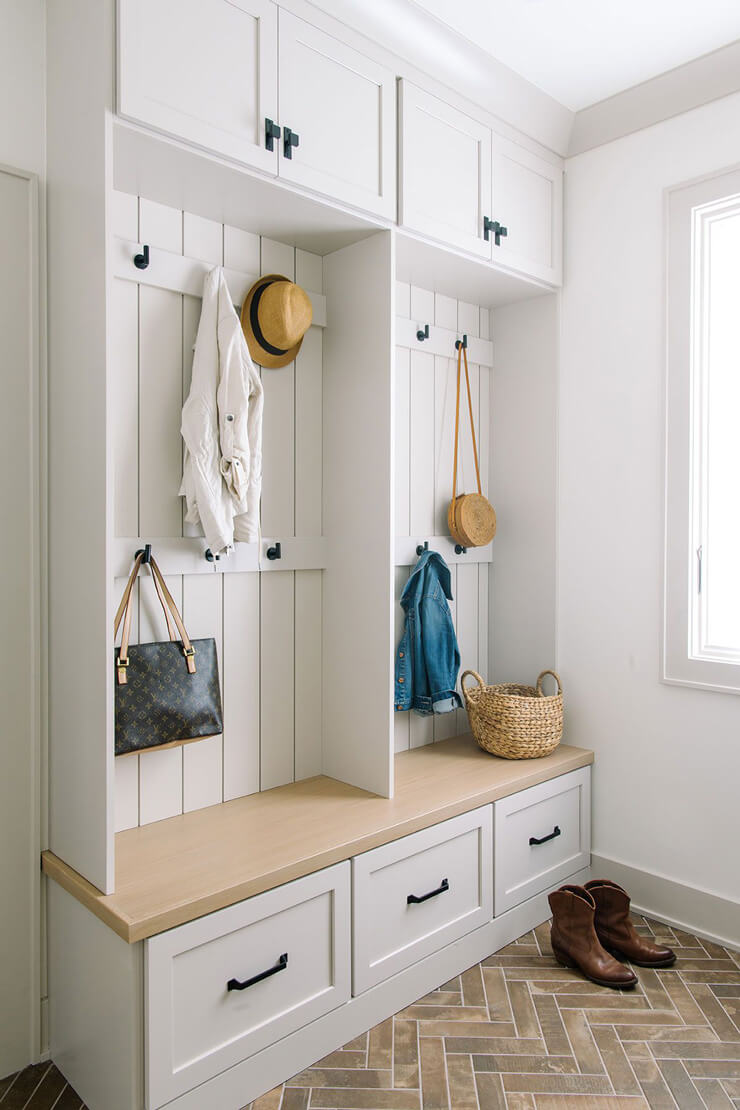 mudroom ideas for white mudroom bench and storage
