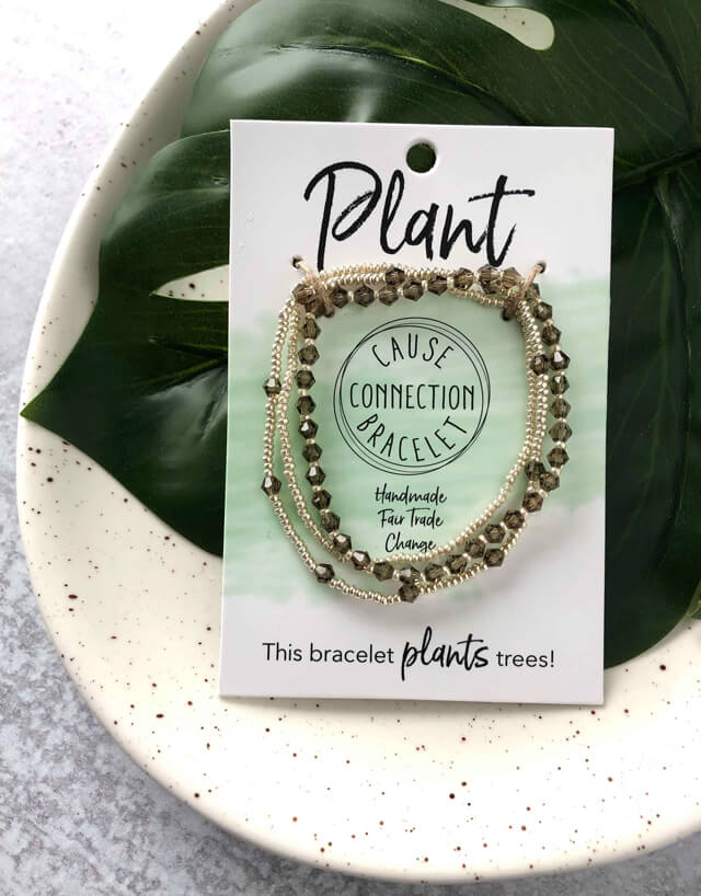 tree planting bracelet