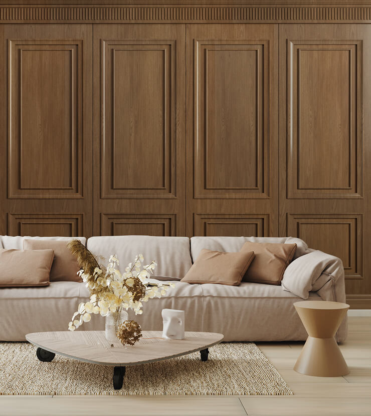 On Trend Easy Faux Wallpanelling - The Interior Editor