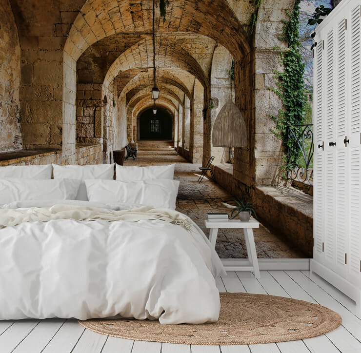 Medieval Tunnel In a Bedroom