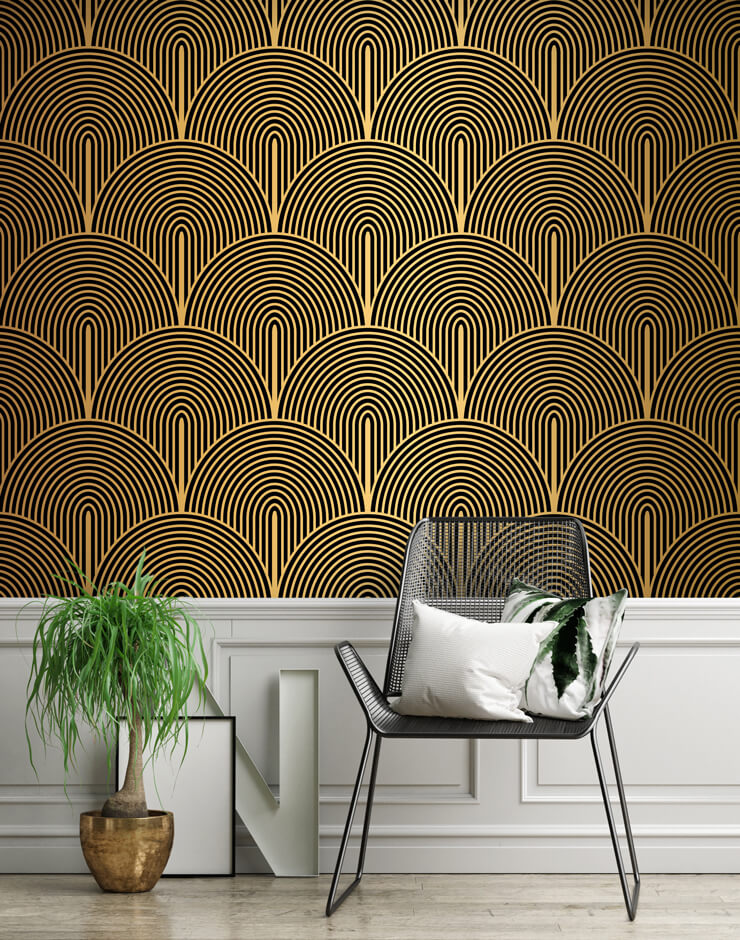 Art deco wallpaper