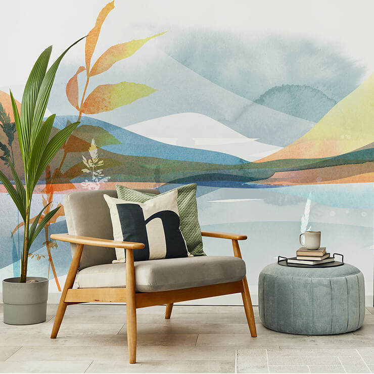 relaxing living area