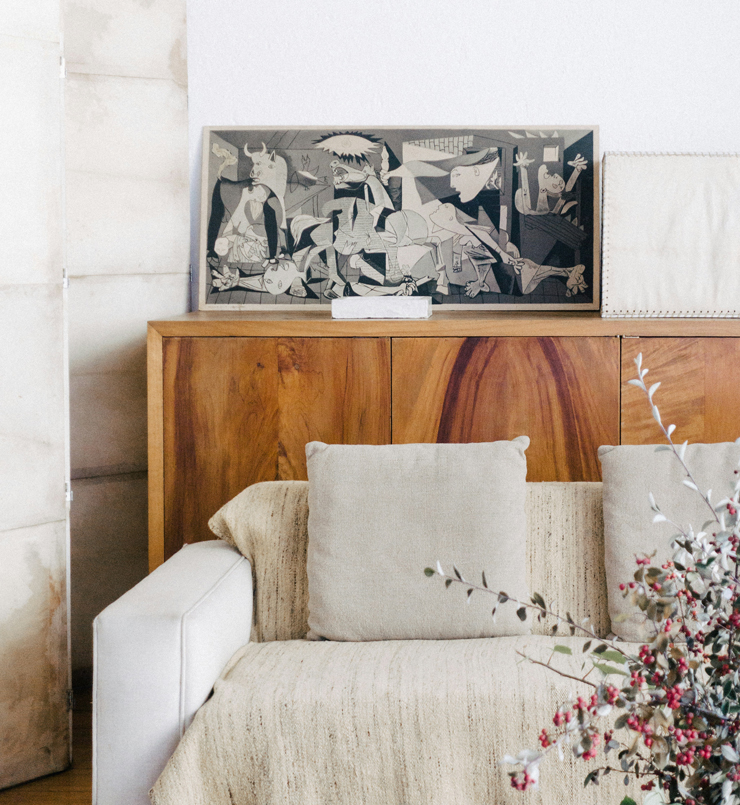 cosy British style living room