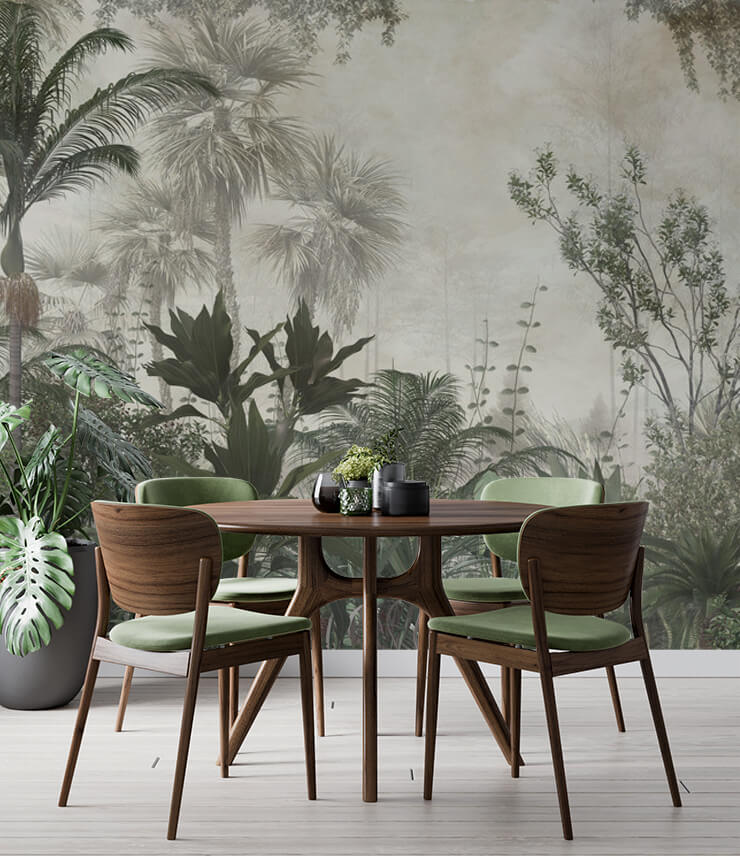 Tropical Hiding Place wallpaper mural Tropical Hiding Place wallpaper mural