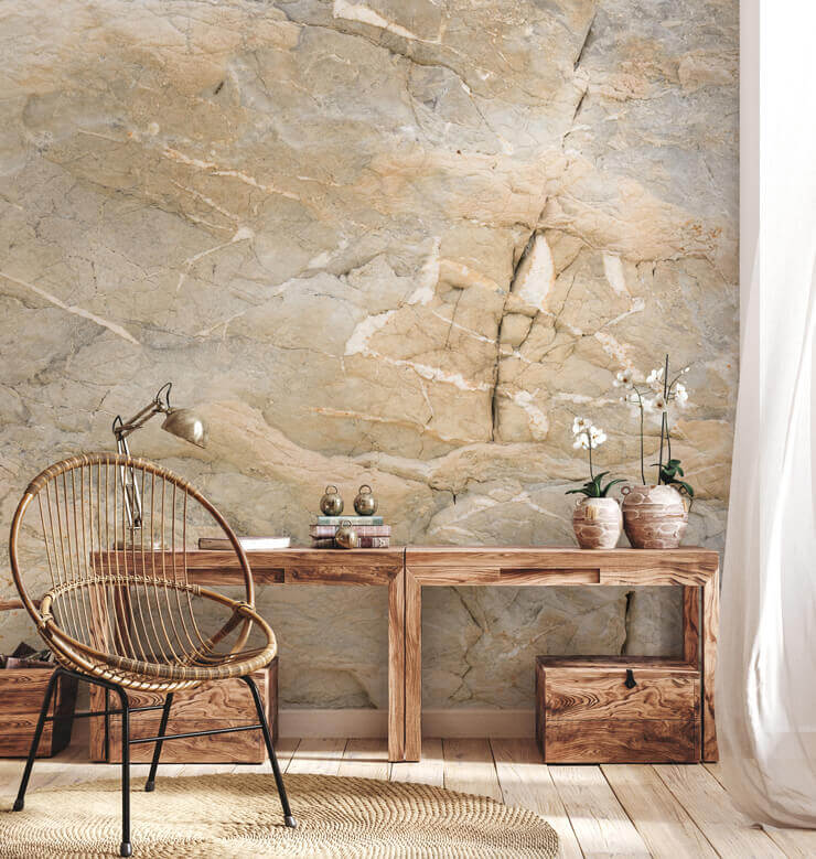 marble wallpaper mural for wallpaper trends 2025