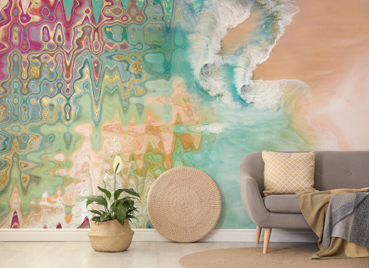 long beach wall mural