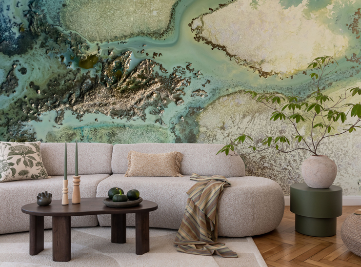 evergreen modern abstract mural from petra meikle de vlas evergreen modern abstract mural from petra meikle de vlas