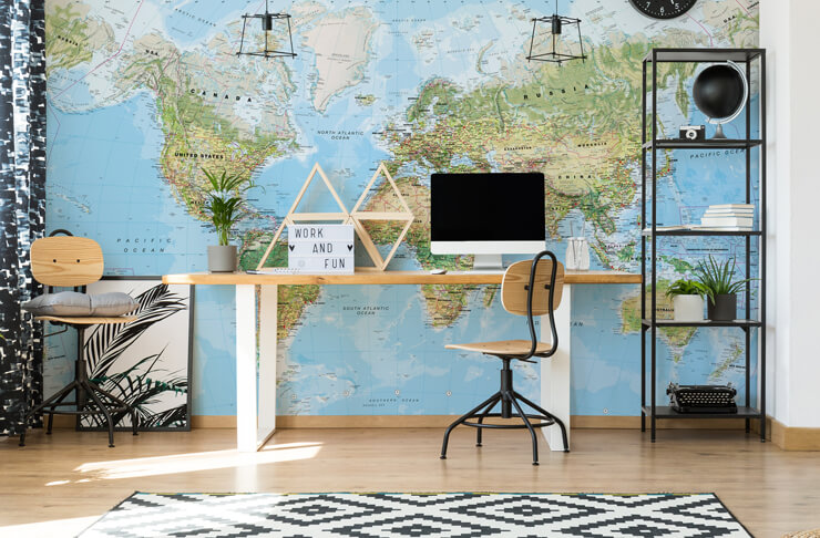 world map mural for teen bedroom study corner world map mural for teen bedroom study corner