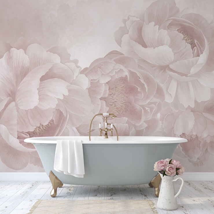 big peonies wall mural big peonies wall mural