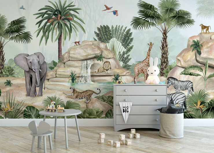 kids jungle wall mural kids jungle wall mural