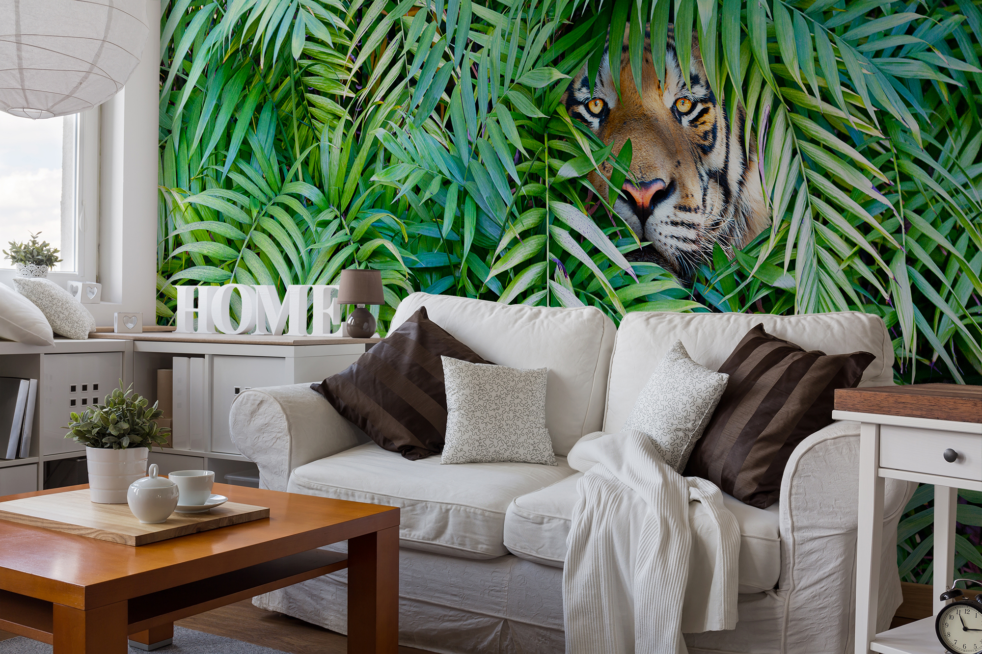 tiger-jungle-wallpaper-interior-design-trends-2018