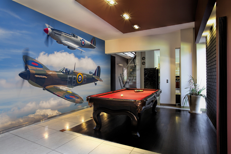 Spitfire-planes-wall-mural