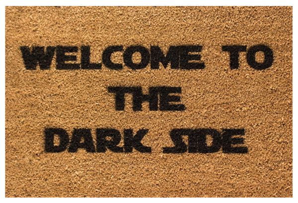 star wars themed door mat