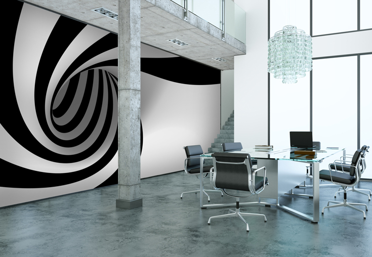 Opitcal-illusion-monochrome-wallpaper