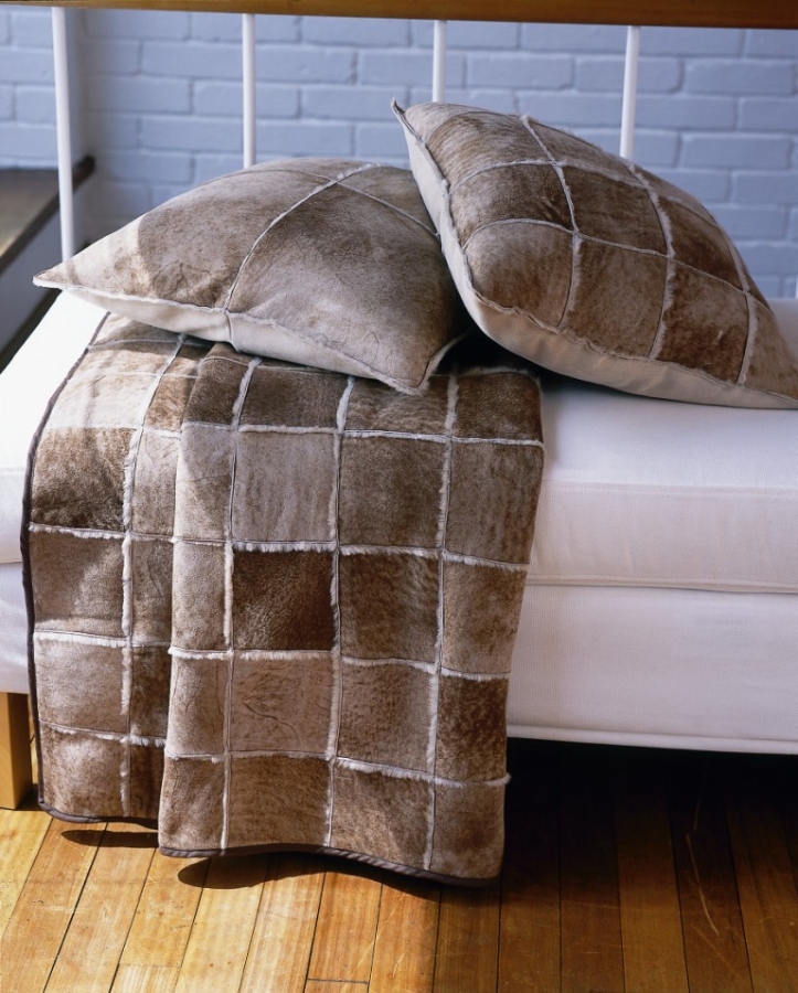 Shearling rug