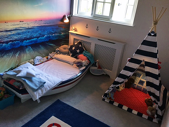 Cómo este cliente creó un dormitorio para su hijo autista