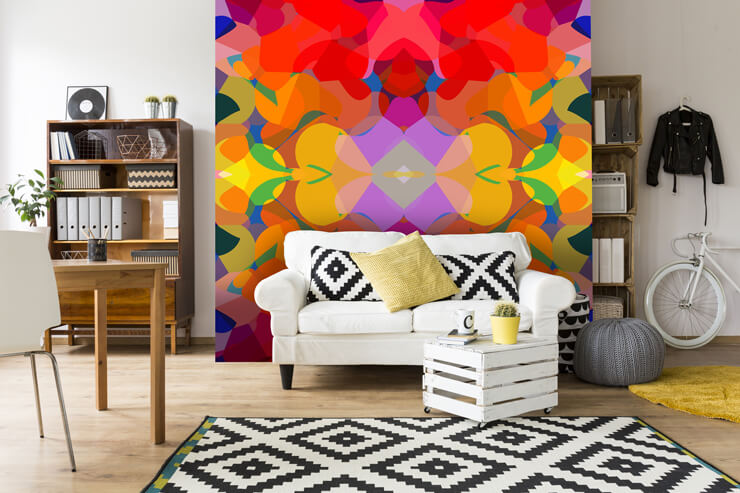 graphic_wallpaper_in_living_room