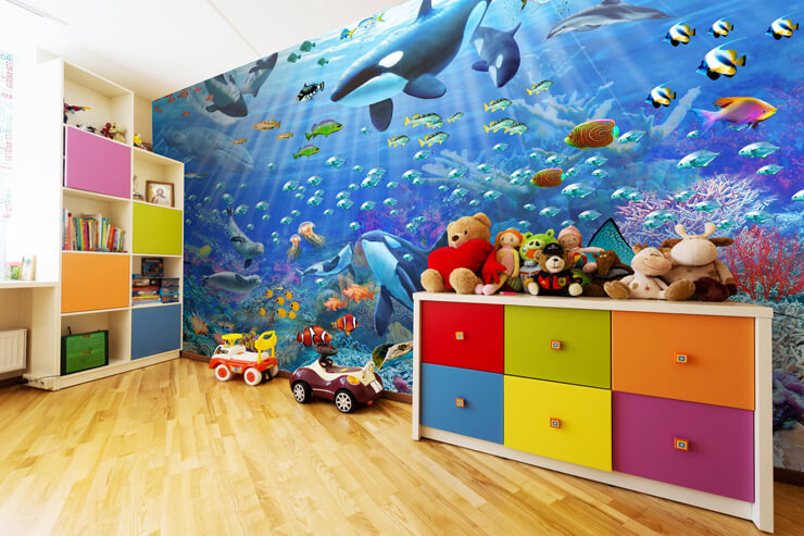 underwater_wallpaper_in_kids_bedroom