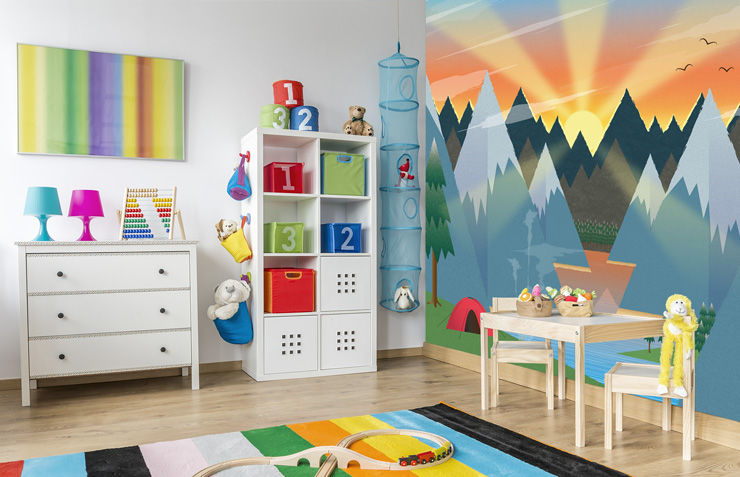 Kids-mural-in-bedroom