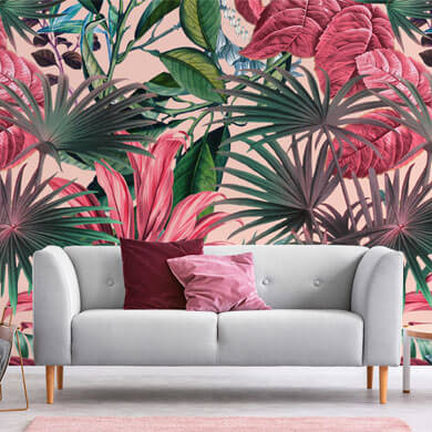 Murales naturali per interni rilassanti