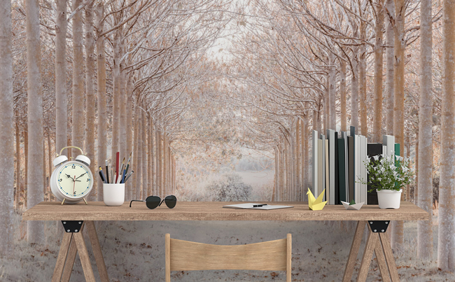 Christmas Wall Murals for Your Office