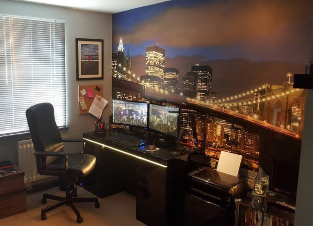 Cityscape-mural-in-home-office