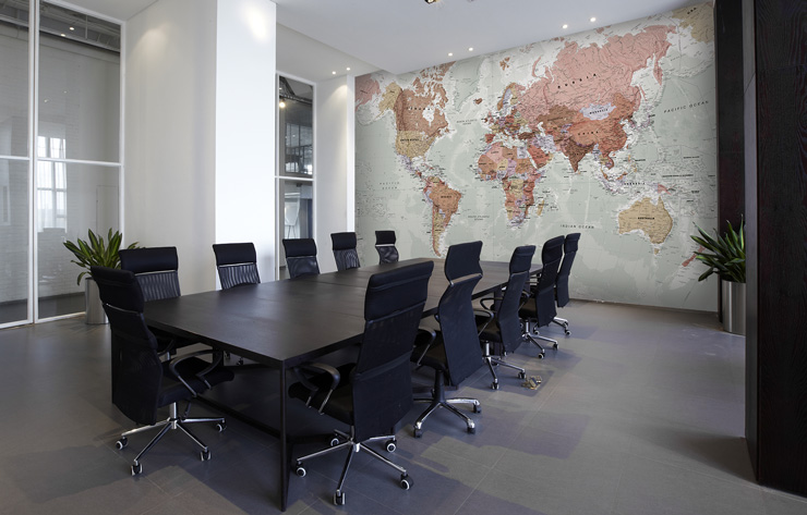 Map-wallpaper-in-boardroom