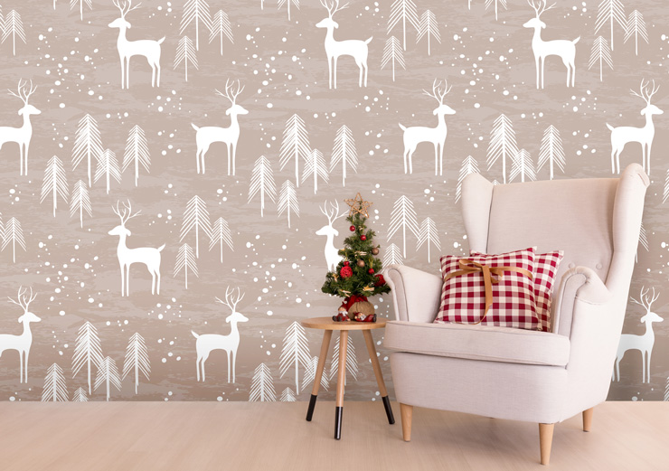 Removable_Christmas_wallpaper