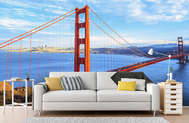 San Francisco Tapeten und Wandbilder | Wallsauce DE | Poster