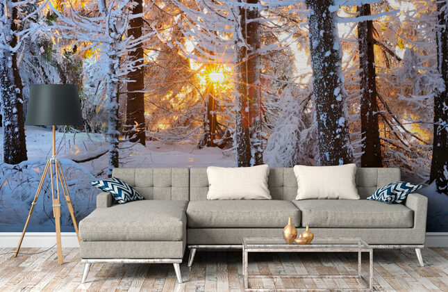 Winter & Kerst behang