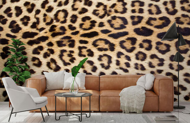 Papel pintado animal print