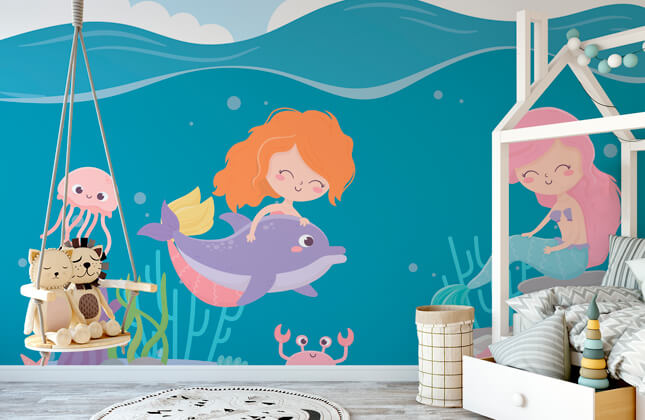 Papel Pintado Sirena