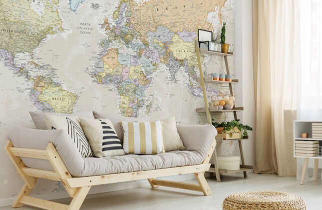 World Map Wallpaper