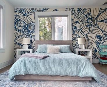 doodle wallpaper in bedroom doodle wallpaper in bedroom
