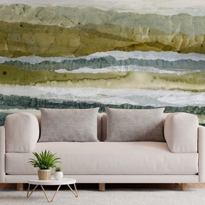 lara eckerman abstract landscape wall murals