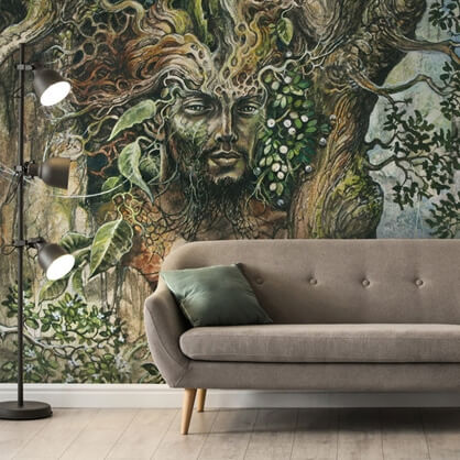 unusual tree wallpaper by Turine Tran