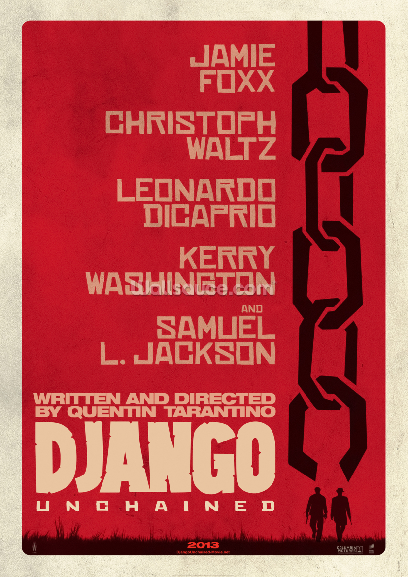 Django Unchained Movie Poster Django Unchained Movie Poster