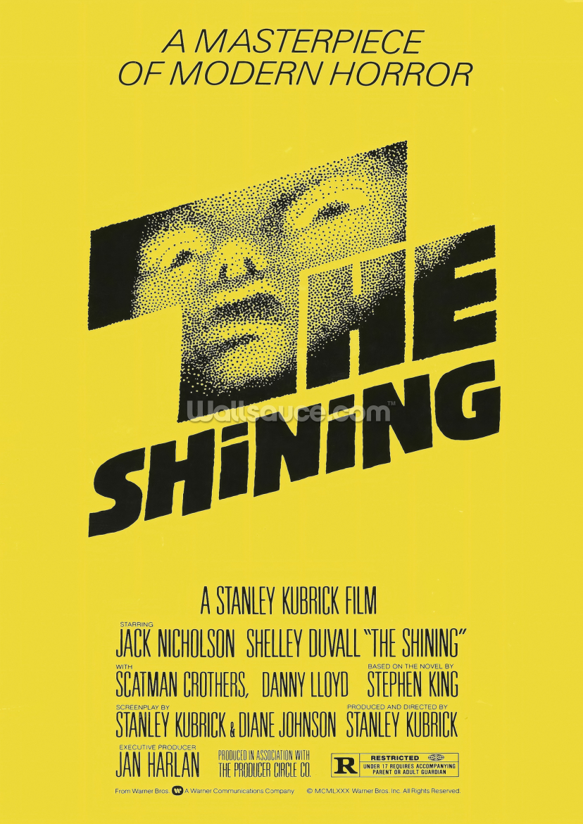 The Shining Movie Poster The Shining Movie Poster