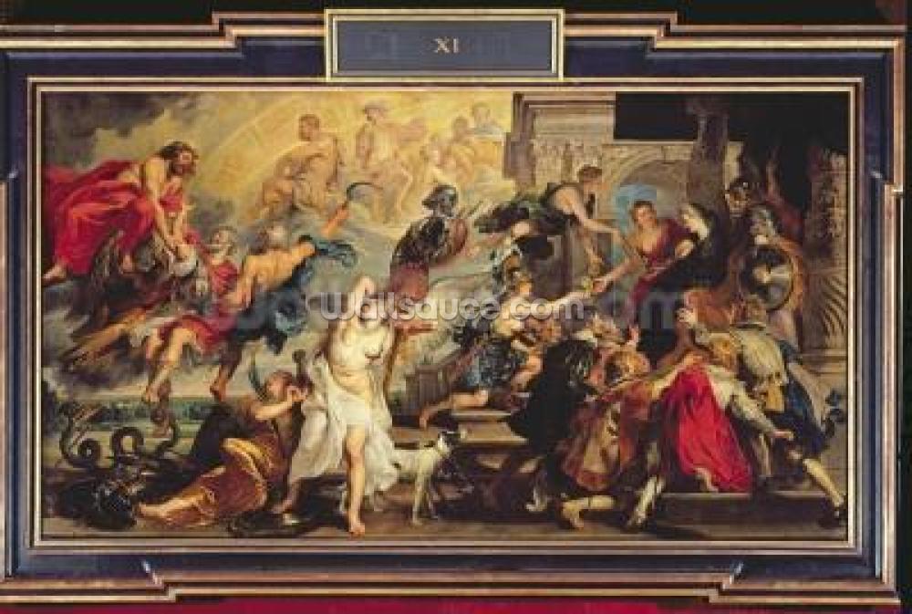 Apotheosis of Henri IV Wallpaper Mural | Wallsauce US