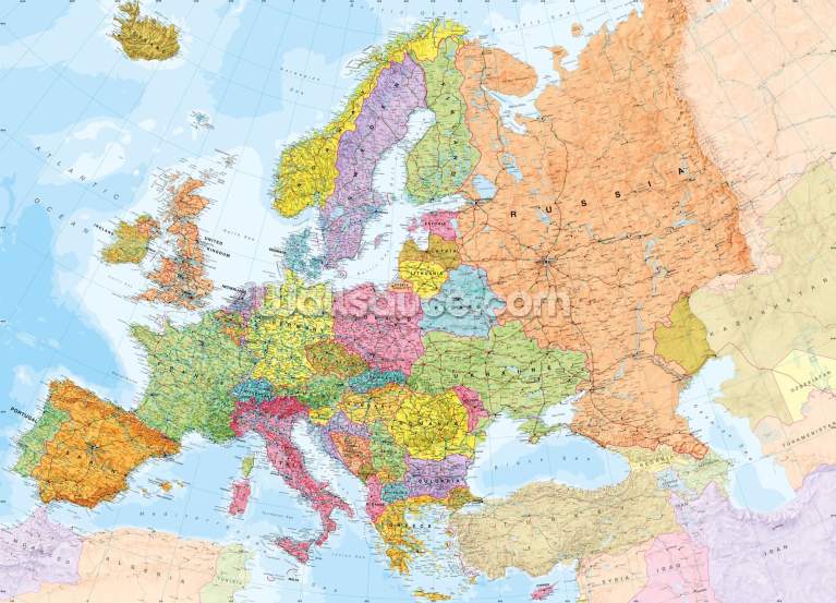 Political Europe Map Political Europe Map