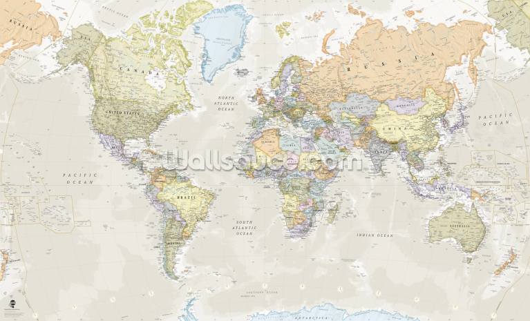 Classic World Map Classic World Map