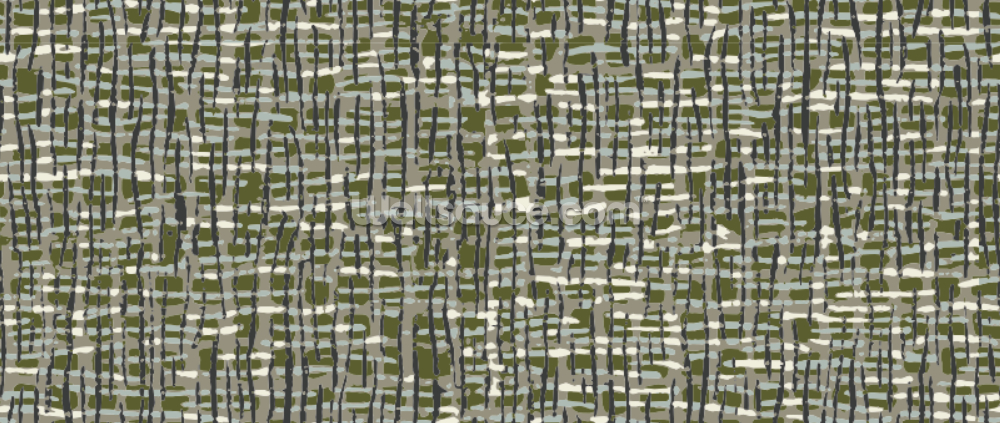 Atomic Weave - Olivgrüne Schiefertapete | Wallsauce DE