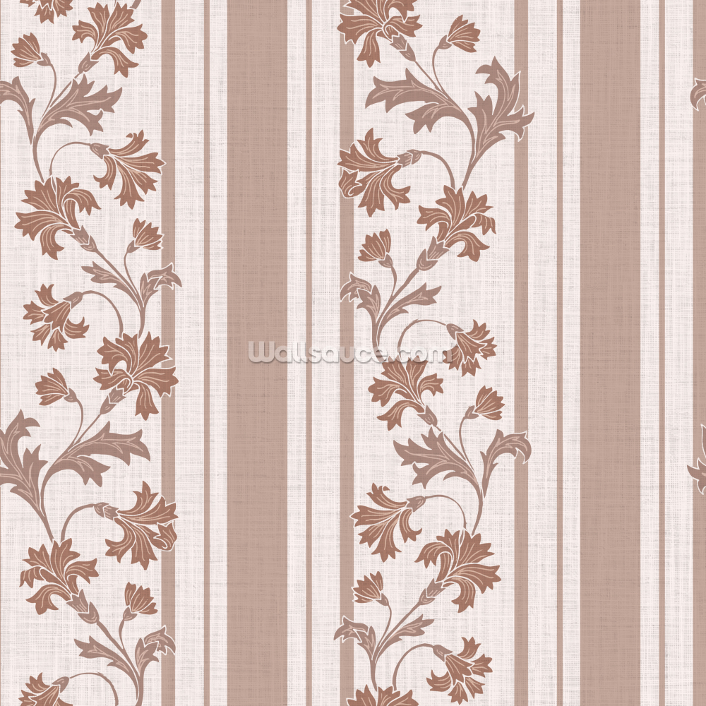 Cornflower Stripe Oak Wallpaper | Wallsauce AU
